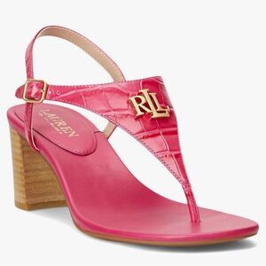 Lauren Ralph Lauren Pink Heeled Sandals